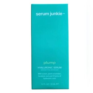 Plump Hyaluronic Serum Junkie 1.0 oz new unopened